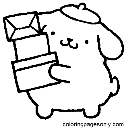 Pompompurin Para Colorear 34