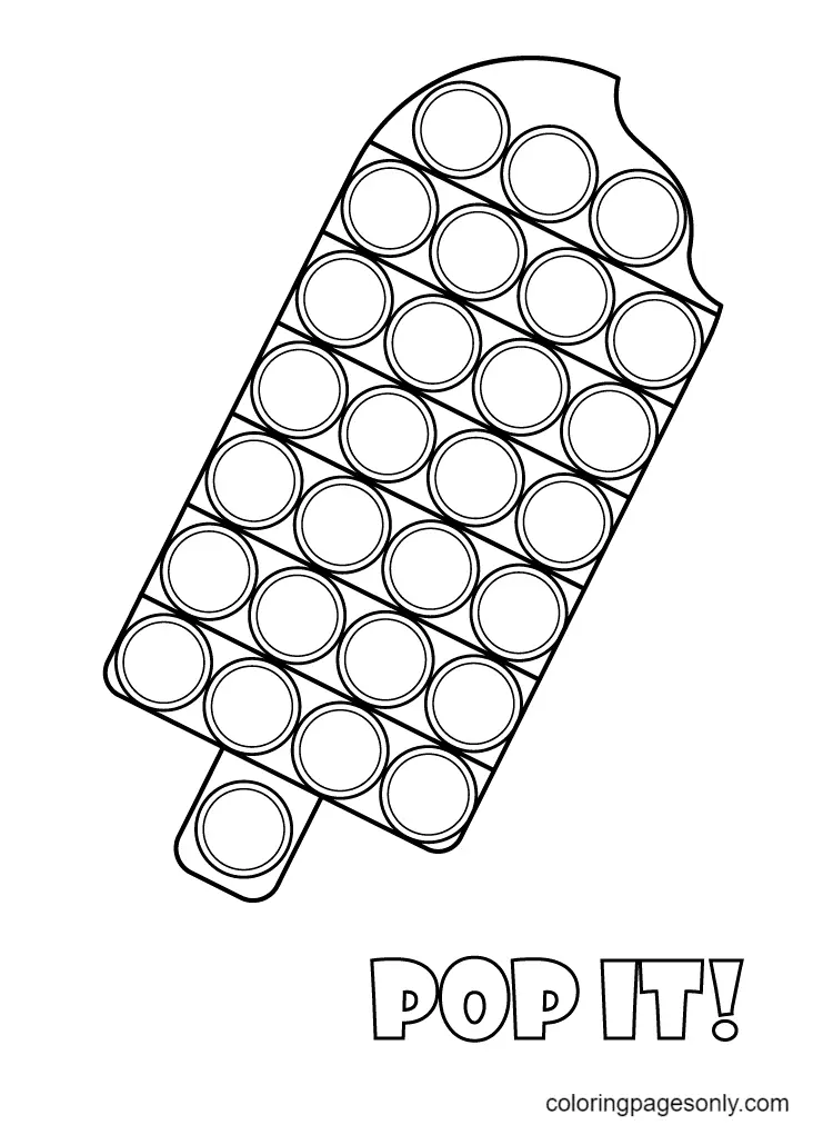 Pop It Ausmalbilder 30
