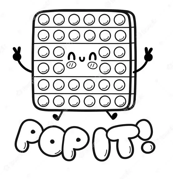 Pop It Ausmalbilder 39