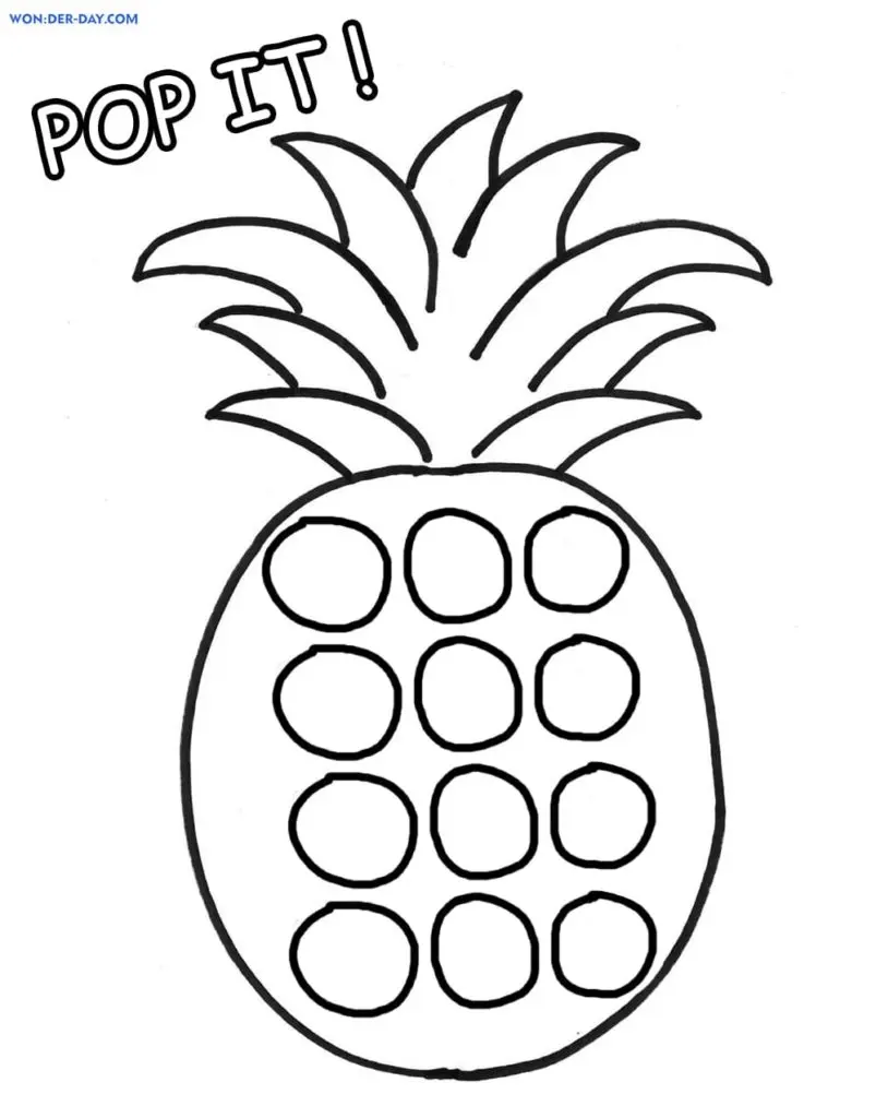 Pop It Ausmalbilder 41