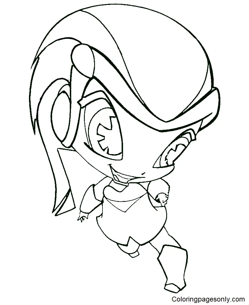 Pop Pixie Coloring Pages 9