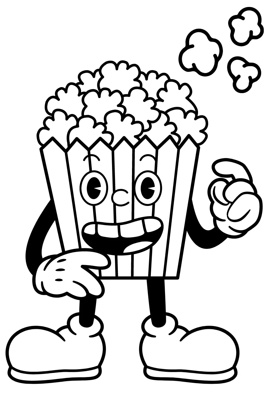 Palomitas De Maiz Para Colorear 10
