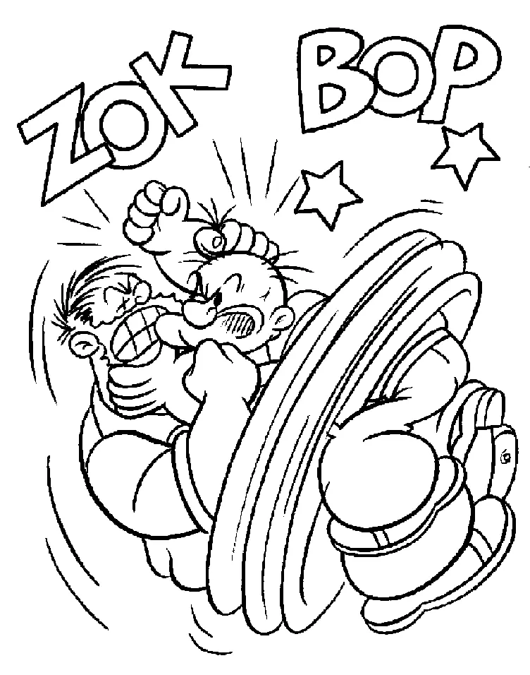 Popeye Para Colorear 45