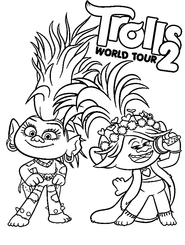 Poppy Coloring Pages 17