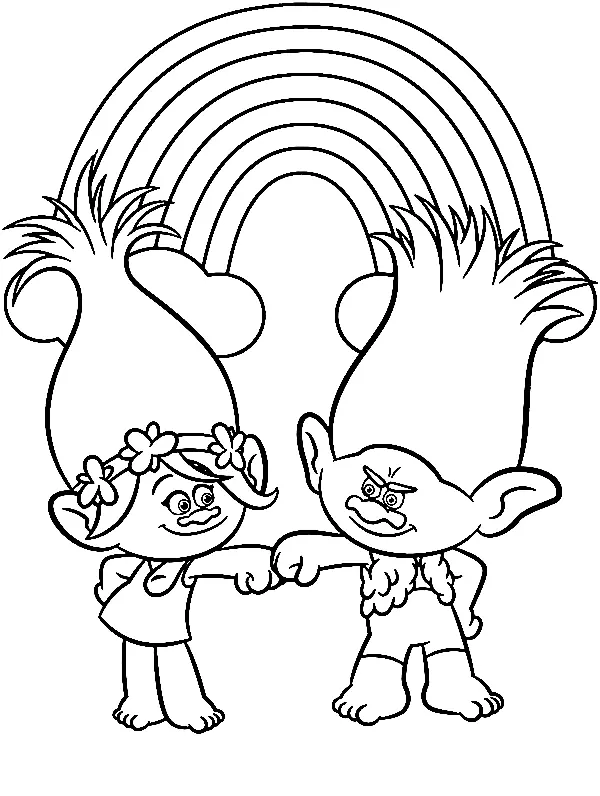 Poppy Coloring Pages 20