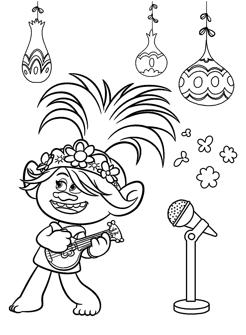 Poppy Coloring Pages 32