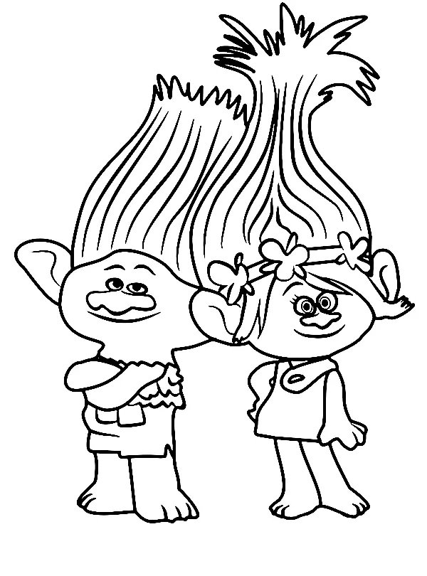Poppy Coloring Pages 36