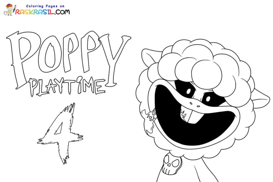 Poppy Playtime 4 Para Colorear 1