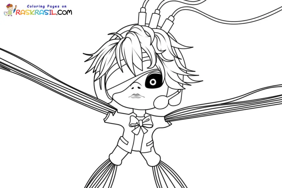 Poppy Playtime 4 Para Colorear 18
