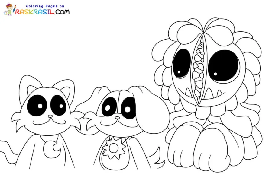 Poppy Playtime 4 Para Colorear 20