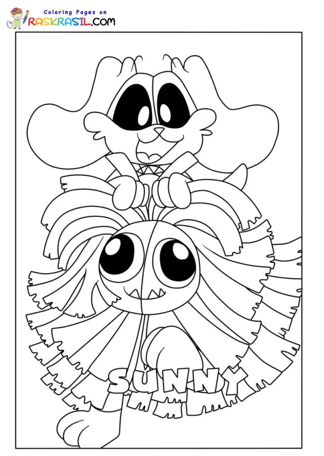 Poppy Playtime 4 Para Colorear 22