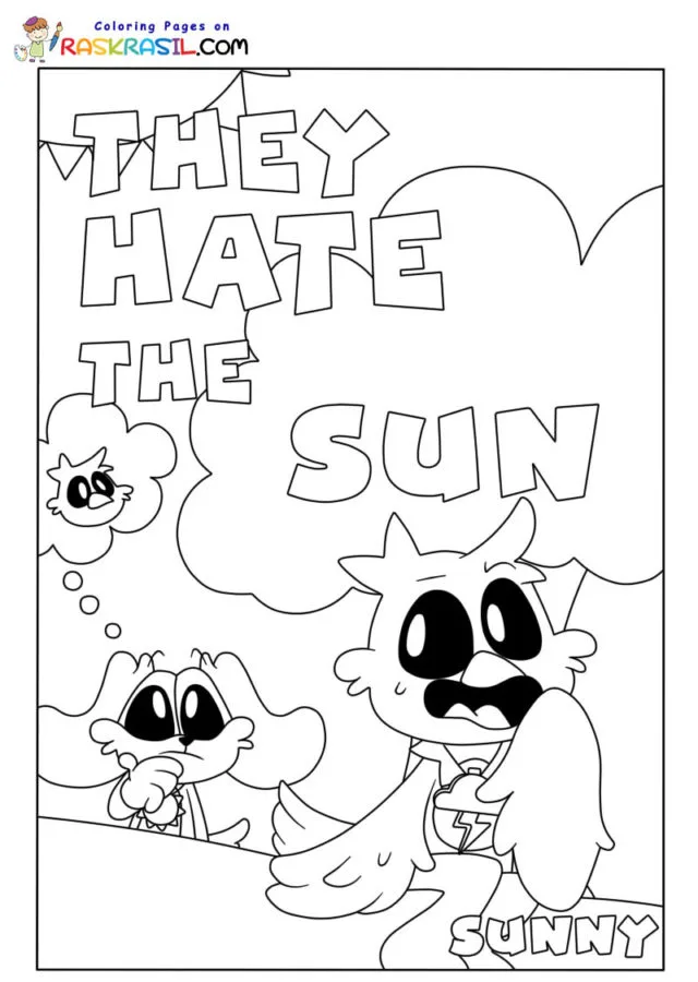 Poppy Playtime 4 Para Colorear 23