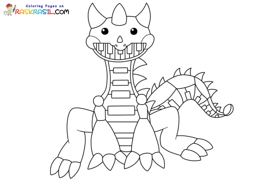 Poppy Playtime 4 Para Colorear 25