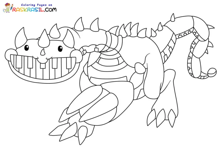 Poppy Playtime 4 Para Colorear 29