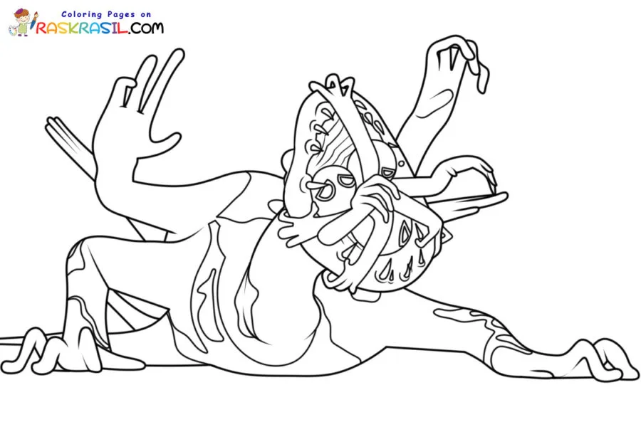 Poppy Playtime 4 Para Colorear 3