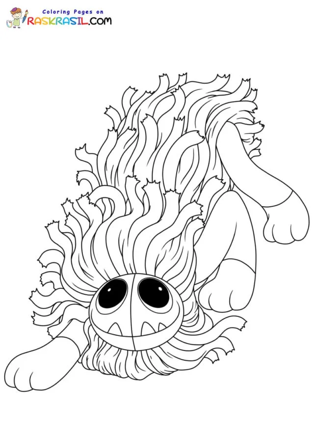 Poppy Playtime 4 Para Colorear 9