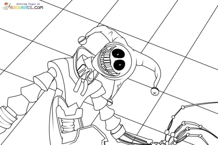 Poppy Playtime 5 Para Colorear 5