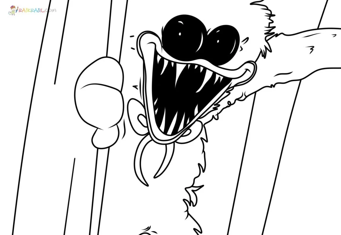Poppy Playtime Coloring Pages 16