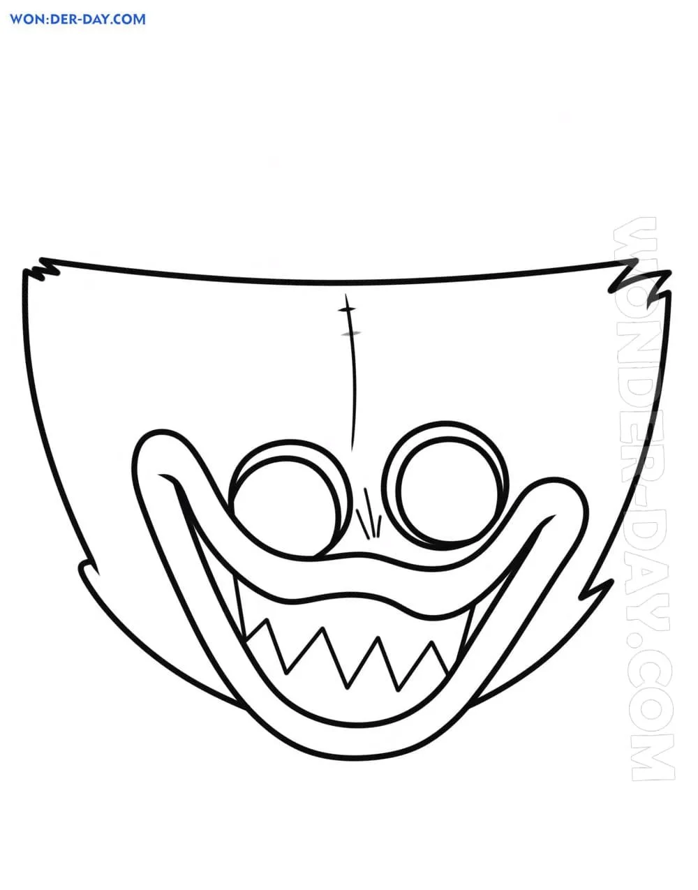 Poppy Playtime Coloring Pages 26