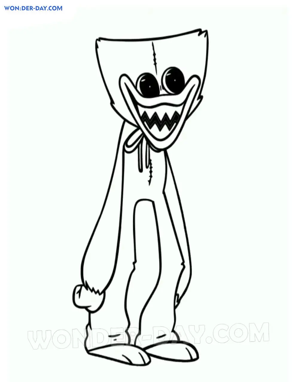 Poppy Playtime Coloring Pages 33