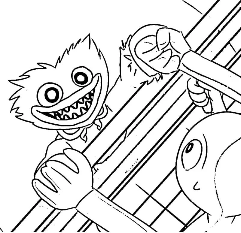 Poppy Playtime Coloring Pages 7
