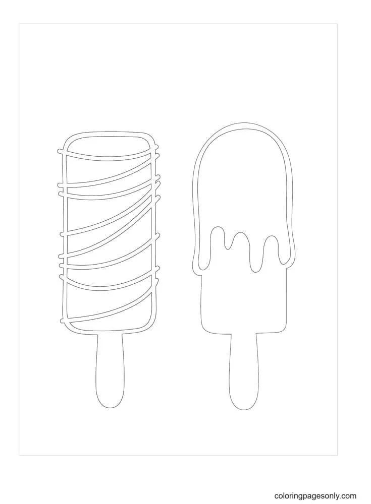 Desenhos de Picole Para Colorir 25