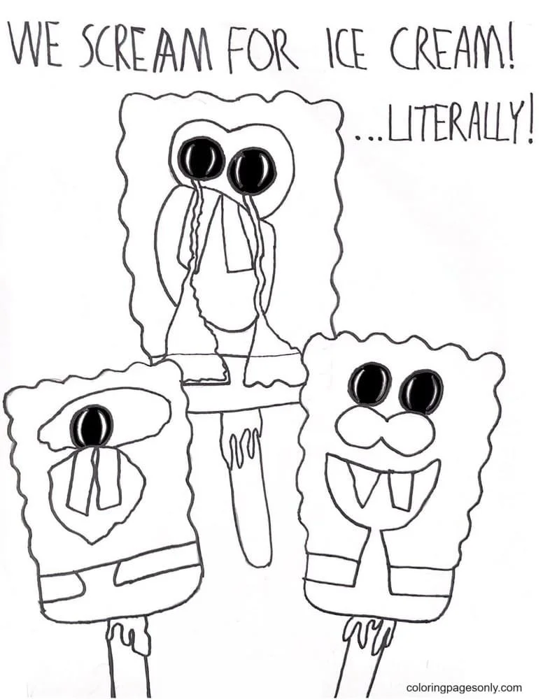 Desenhos de Picole Para Colorir 4