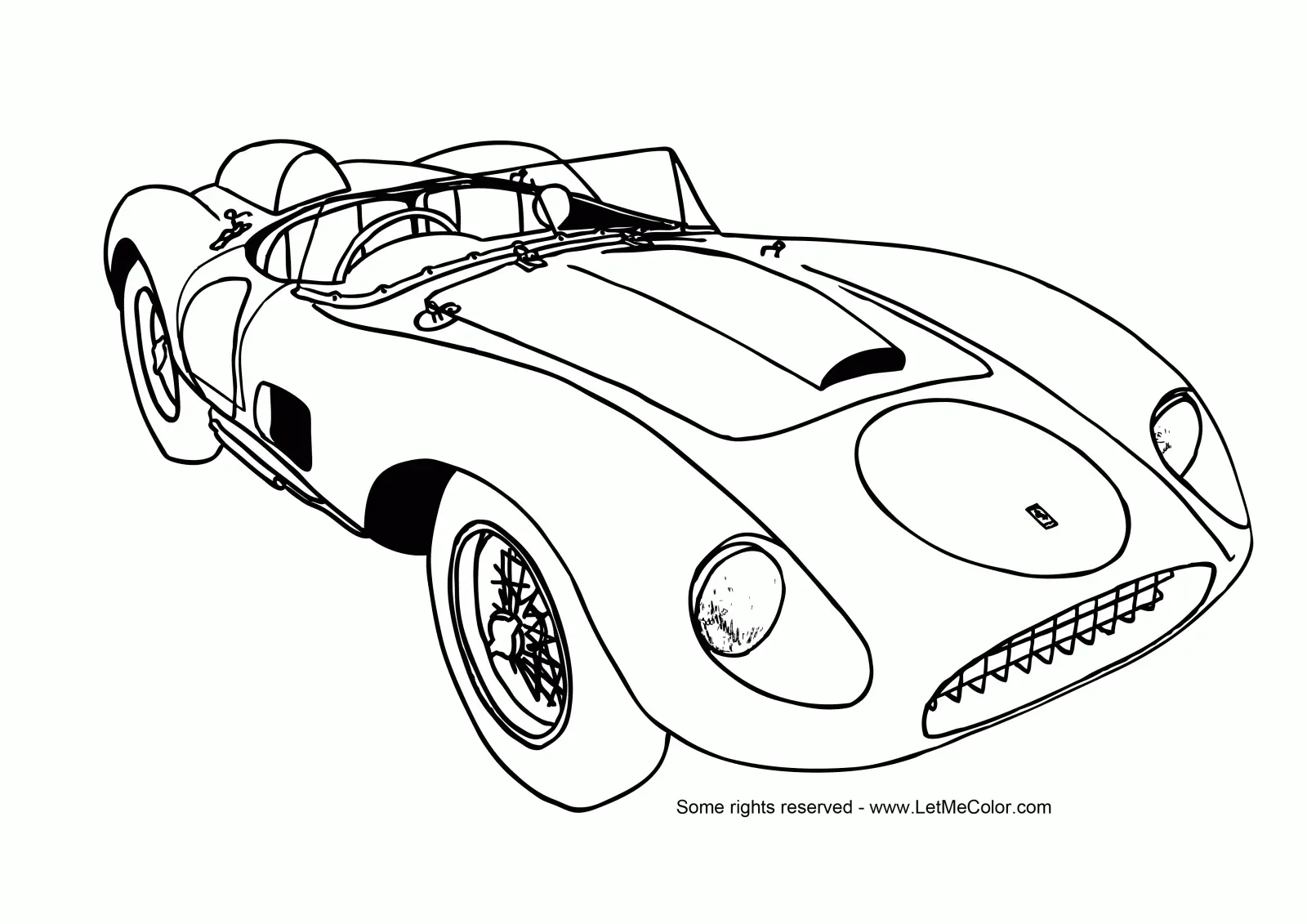 Porsche Coloring Pages 34