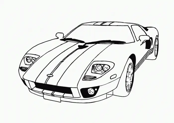 Porsche Coloring Pages 36