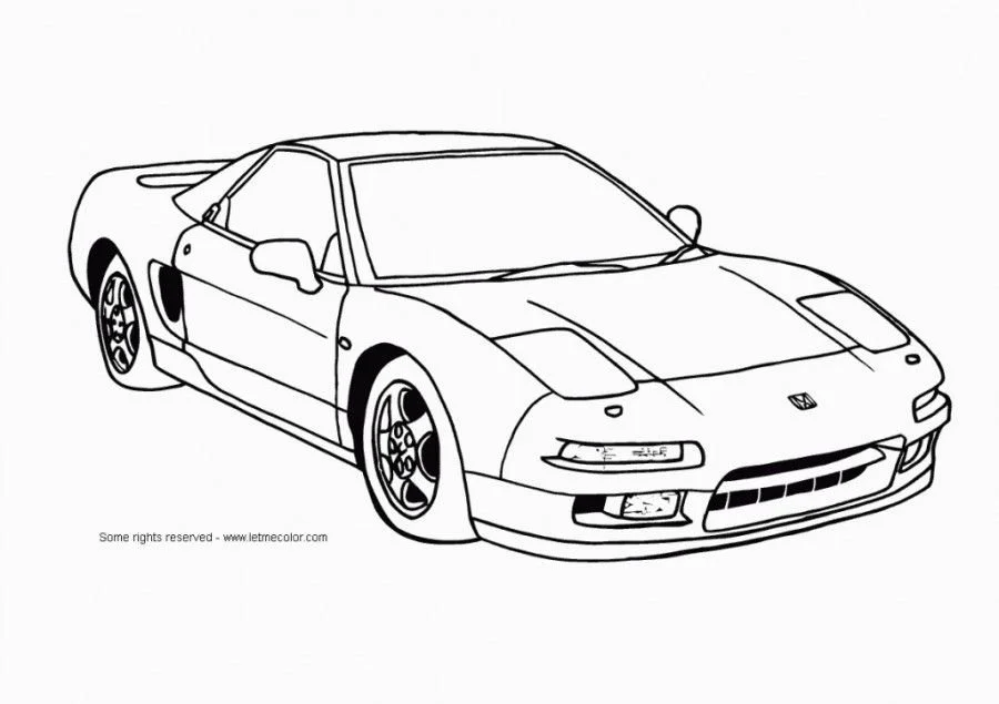 Porsche Coloring Pages 41