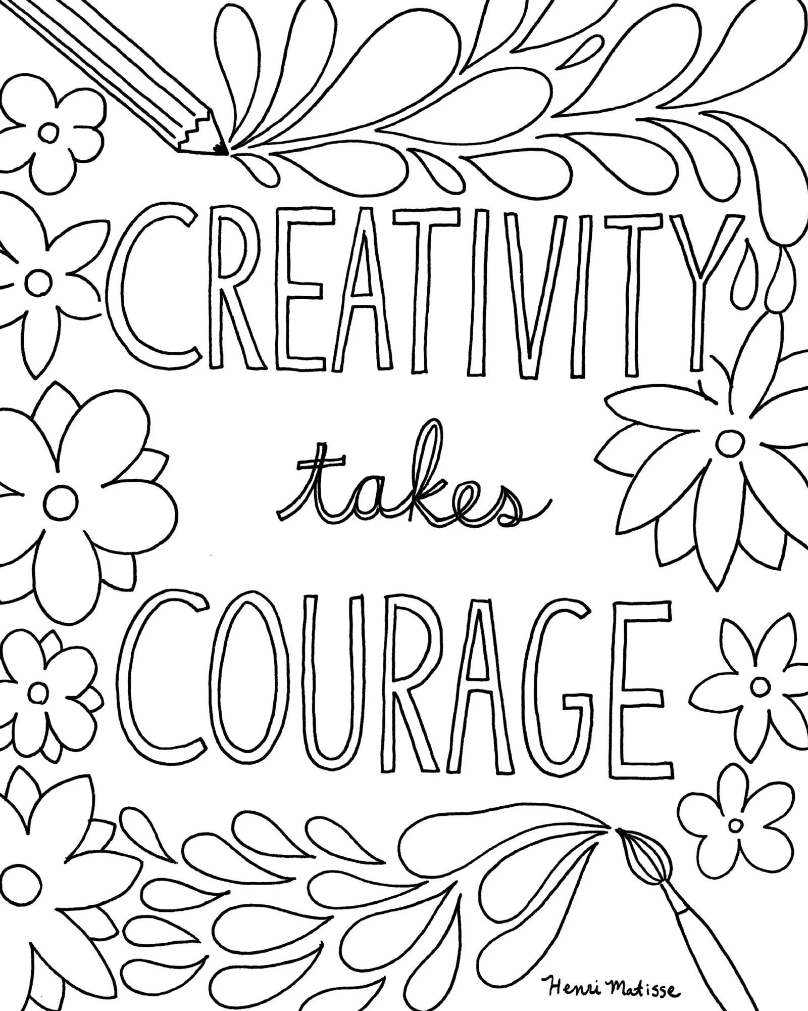 Positividad Para Colorear 20