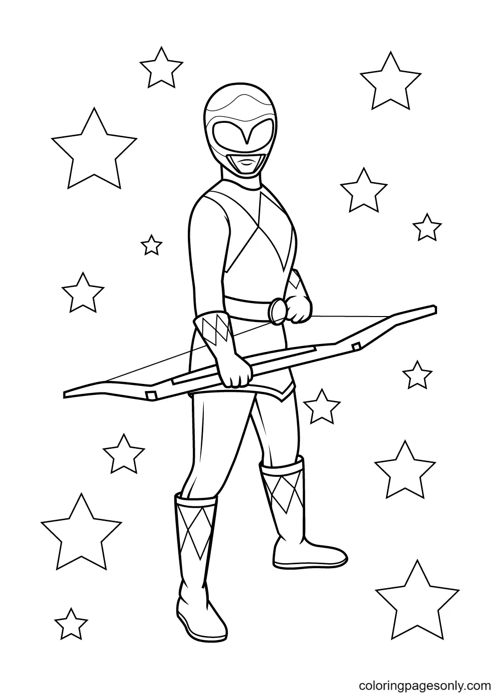Power Rangers Ausmalbilder 14