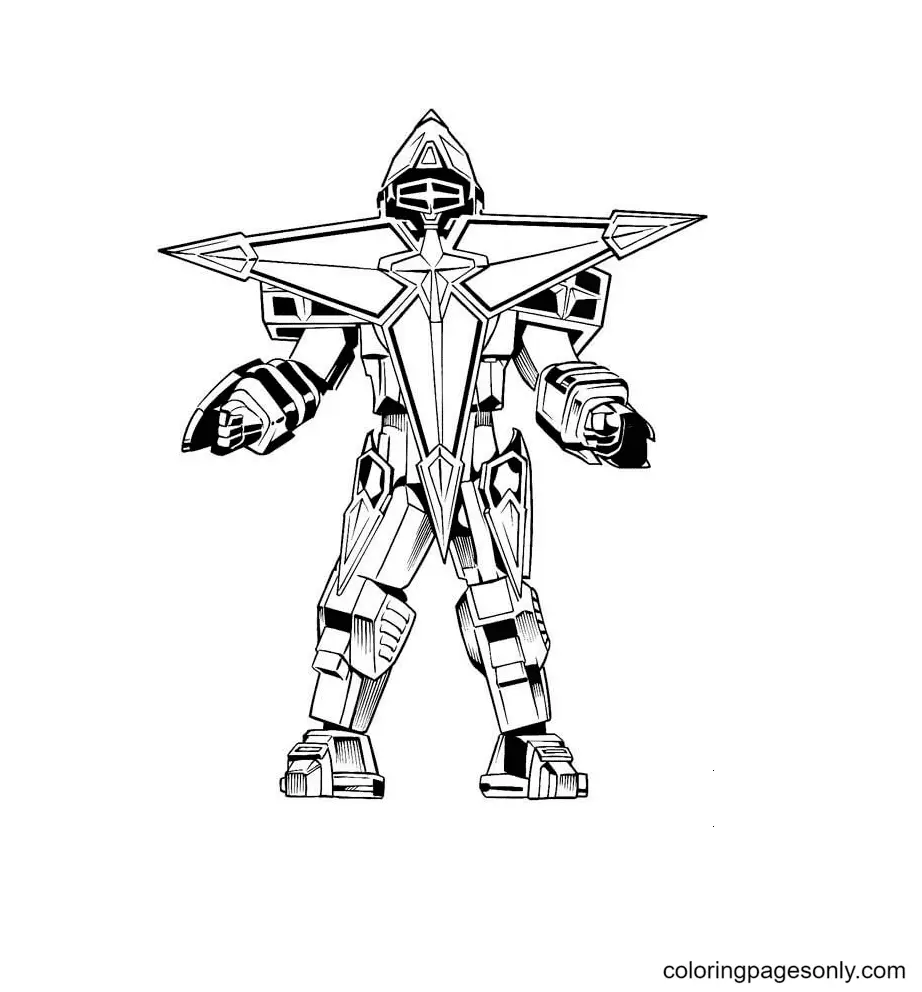 Power Rangers Ausmalbilder 19