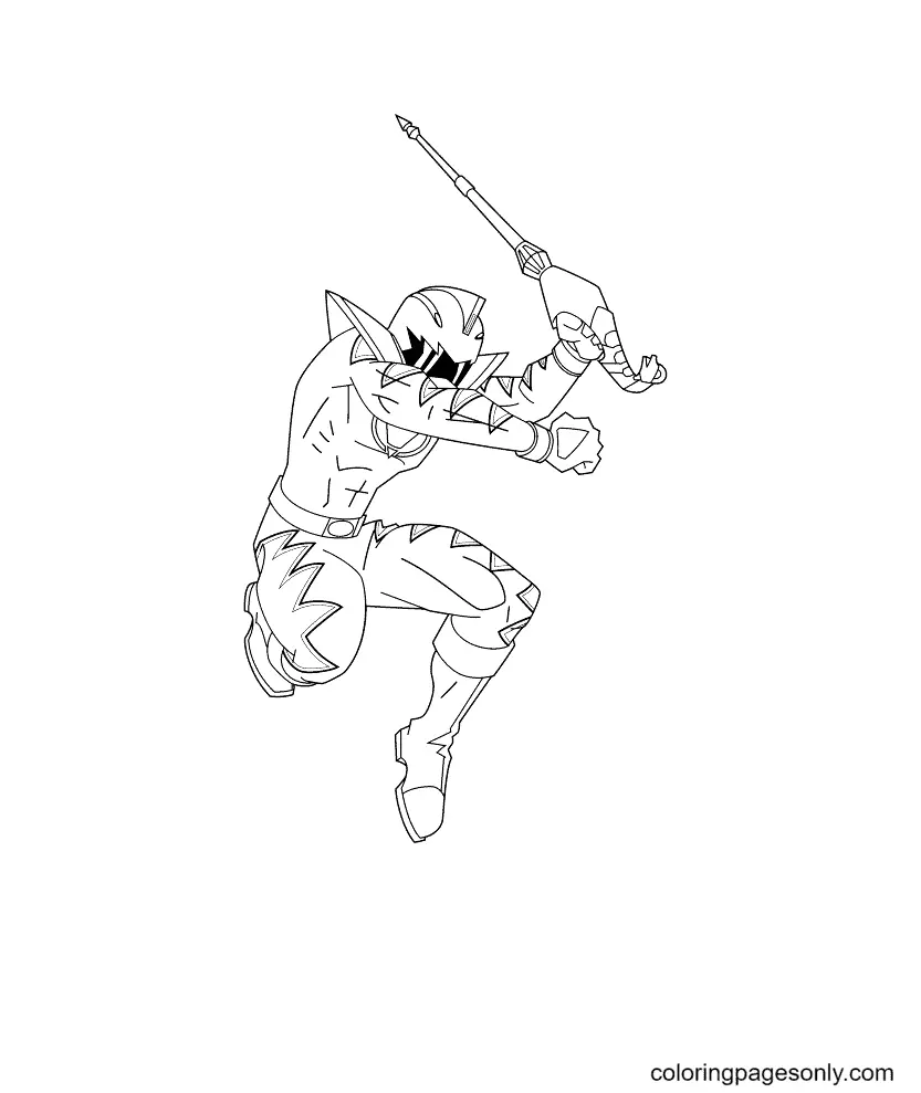 Power Rangers Ausmalbilder 24