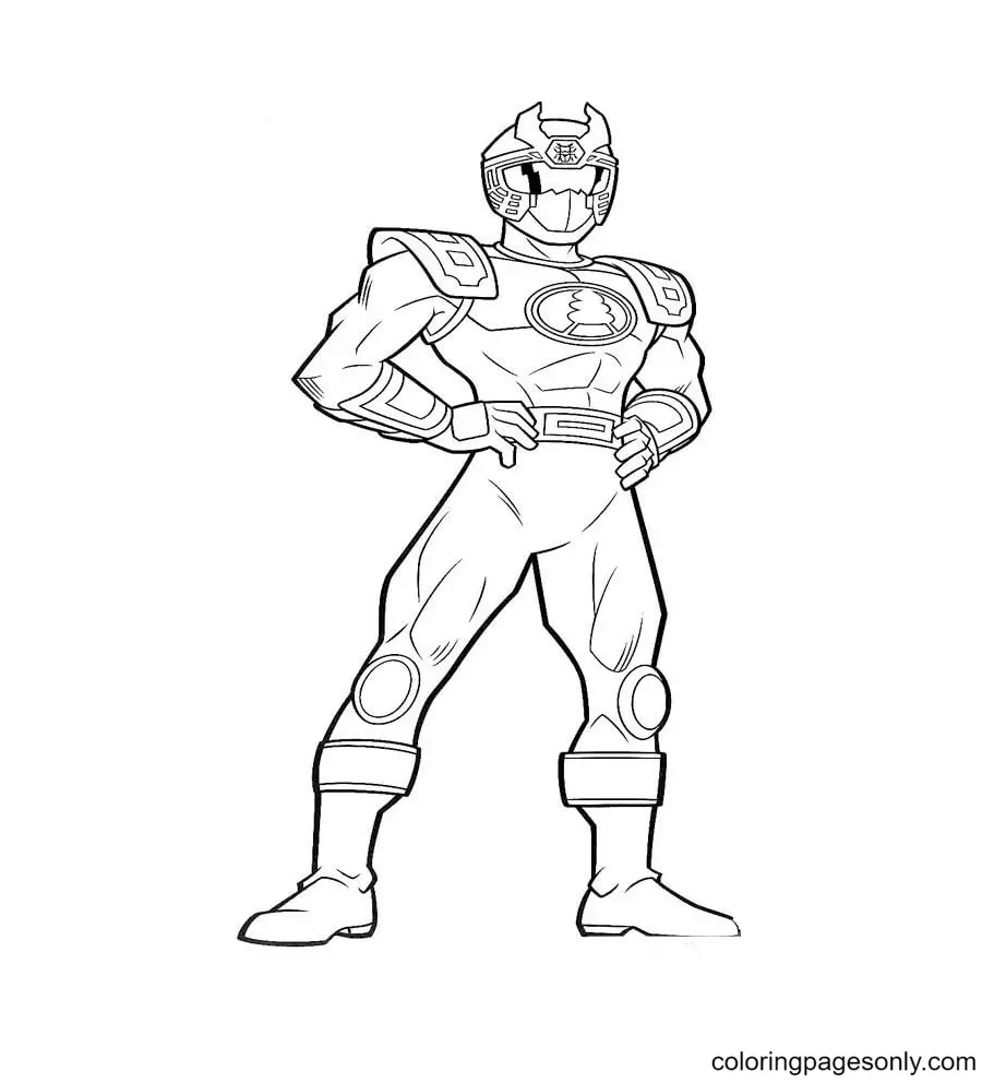 Power Rangers Ausmalbilder 31