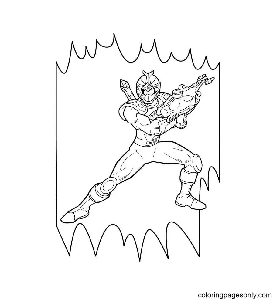 Power Rangers Ausmalbilder 64