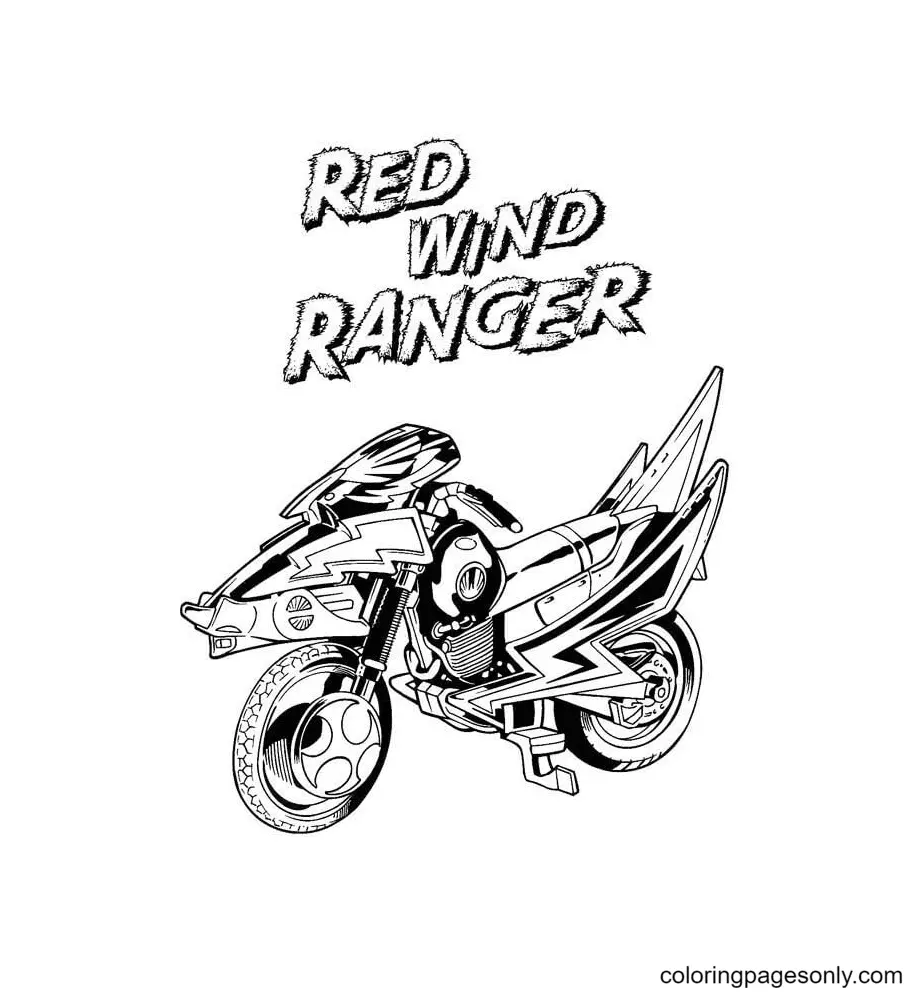 Power Rangers Para Colorear