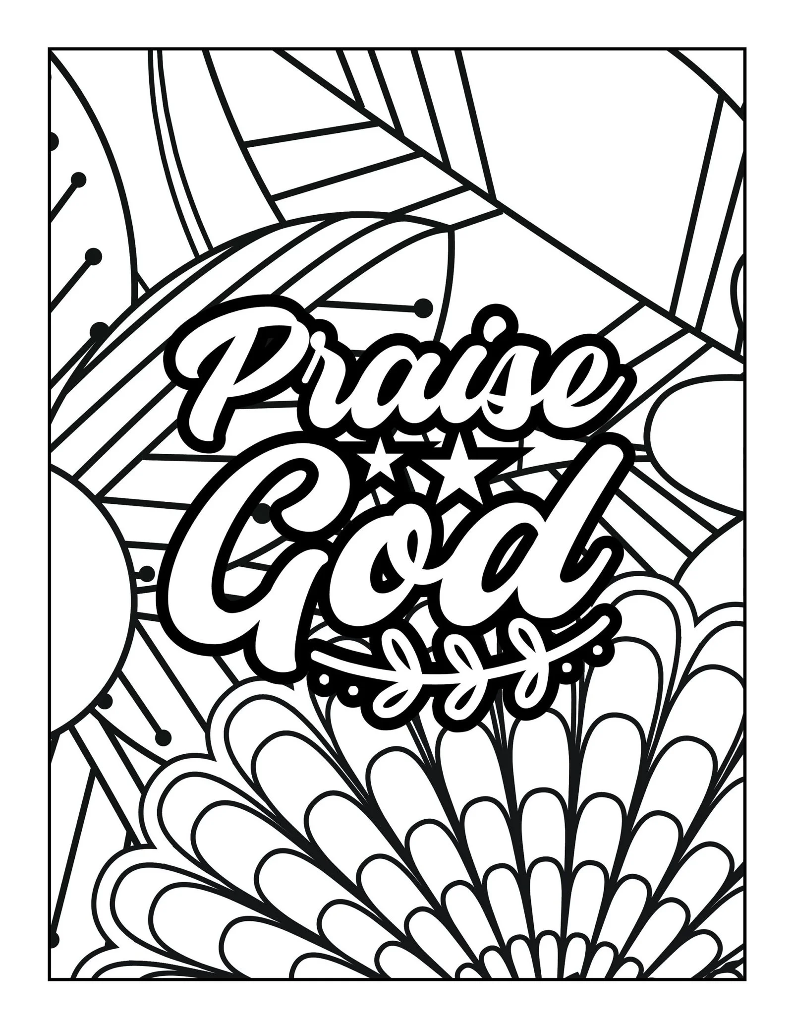 Alabanza Para Colorear 10