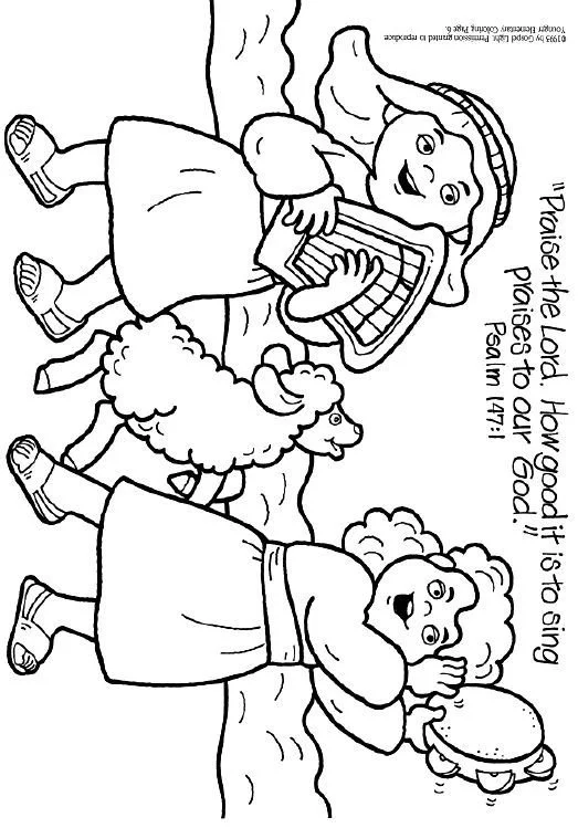 Alabanza Para Colorear 13