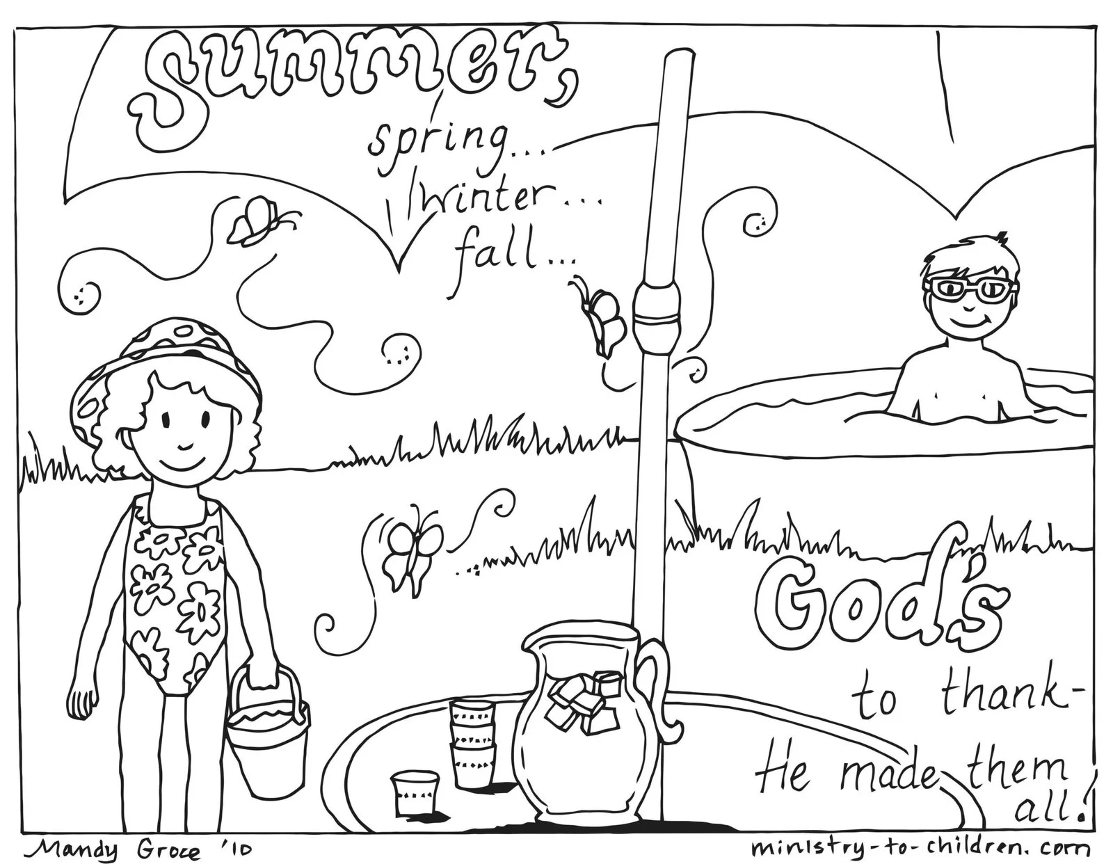 Alabanza Para Colorear 15