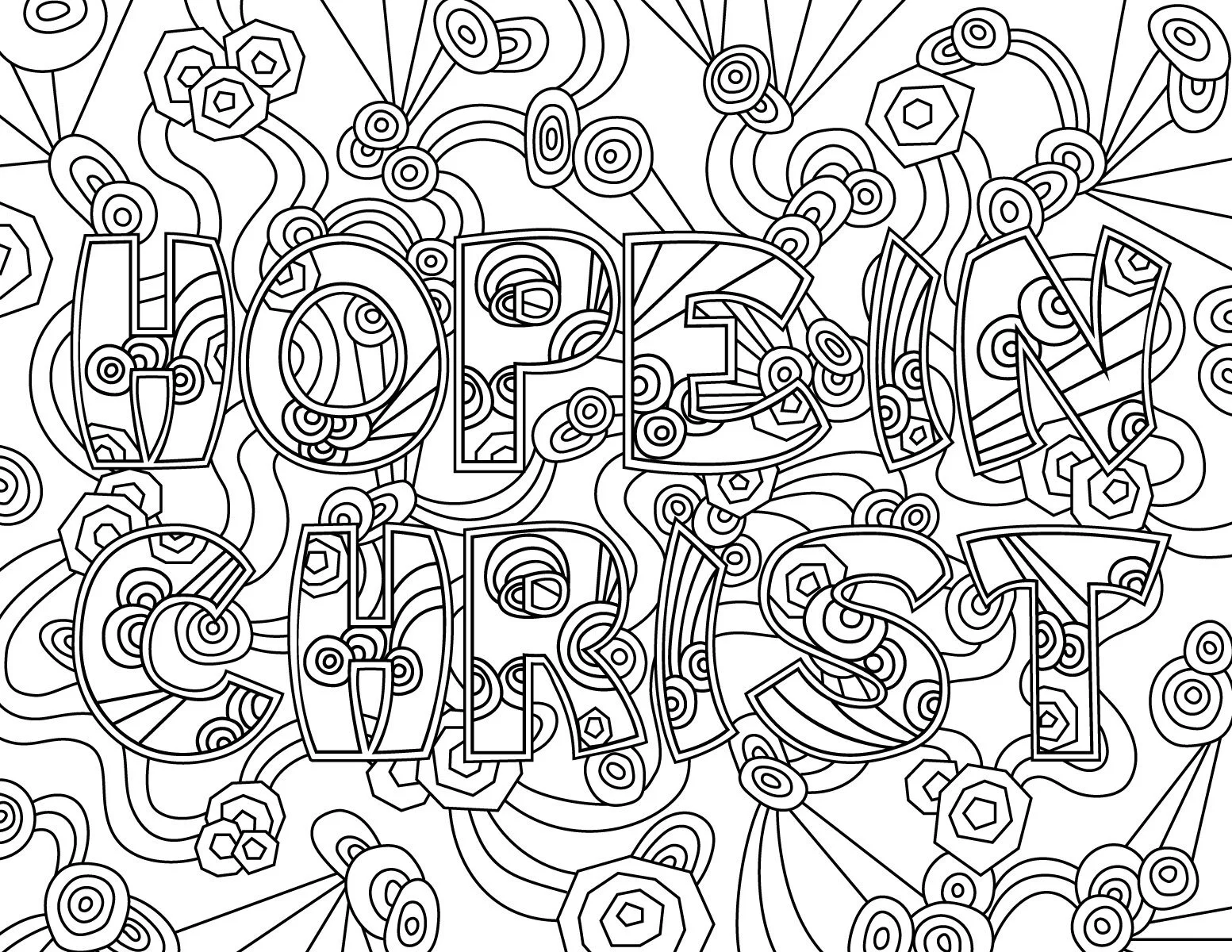 Alabanza Para Colorear 20