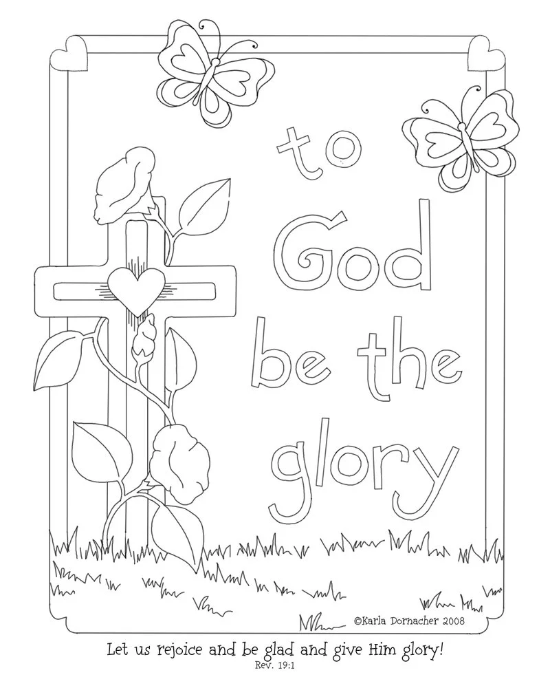 Alabanza Para Colorear 26