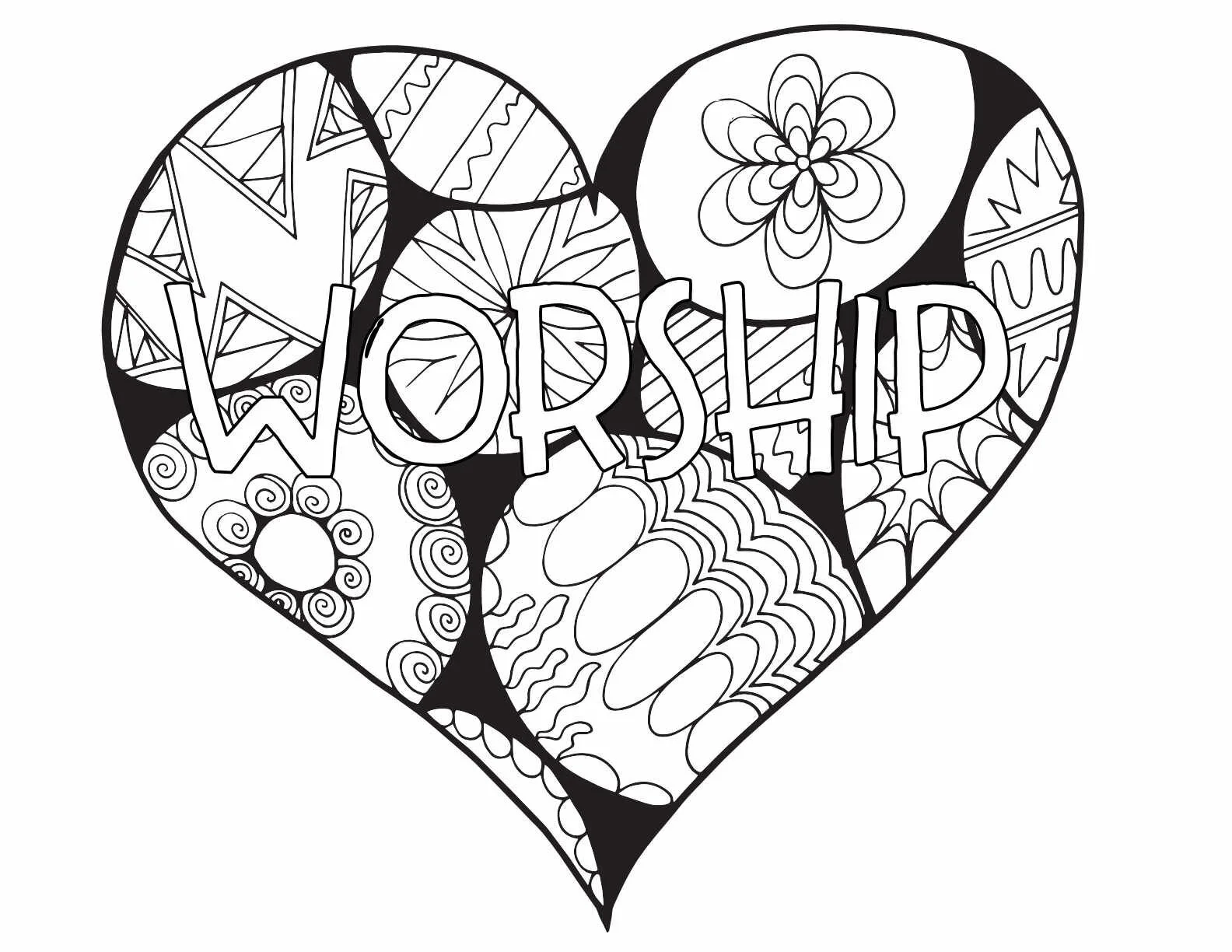 Alabanza Para Colorear 5