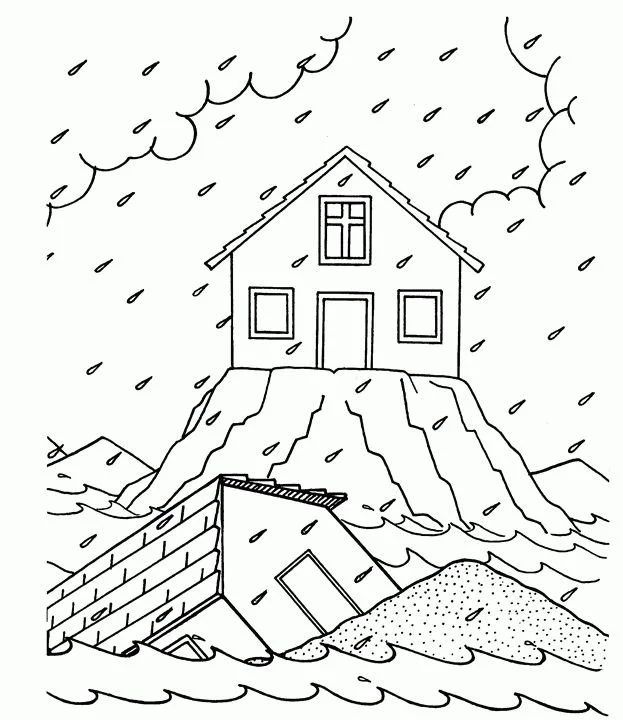 Precipitations Coloring Pages 14
