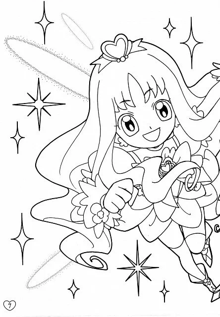 Precure Para Colorear 24