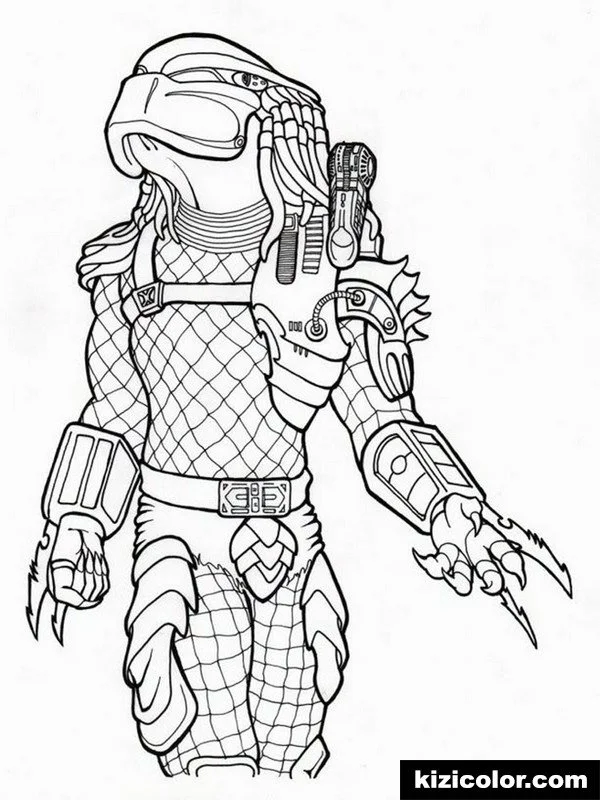 Predator Ausmalbilder 102