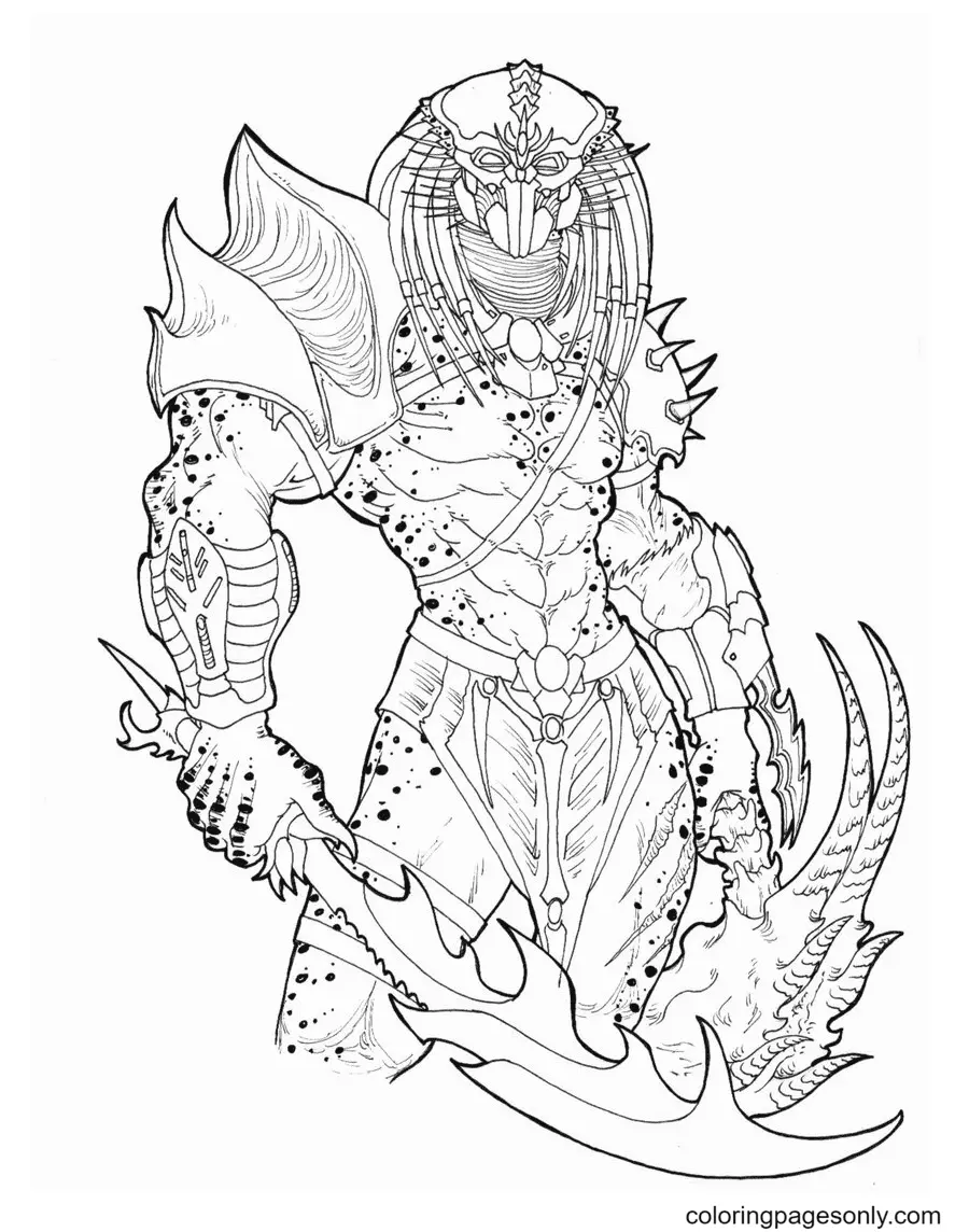 Desenhos de Predador Para Colorir 32