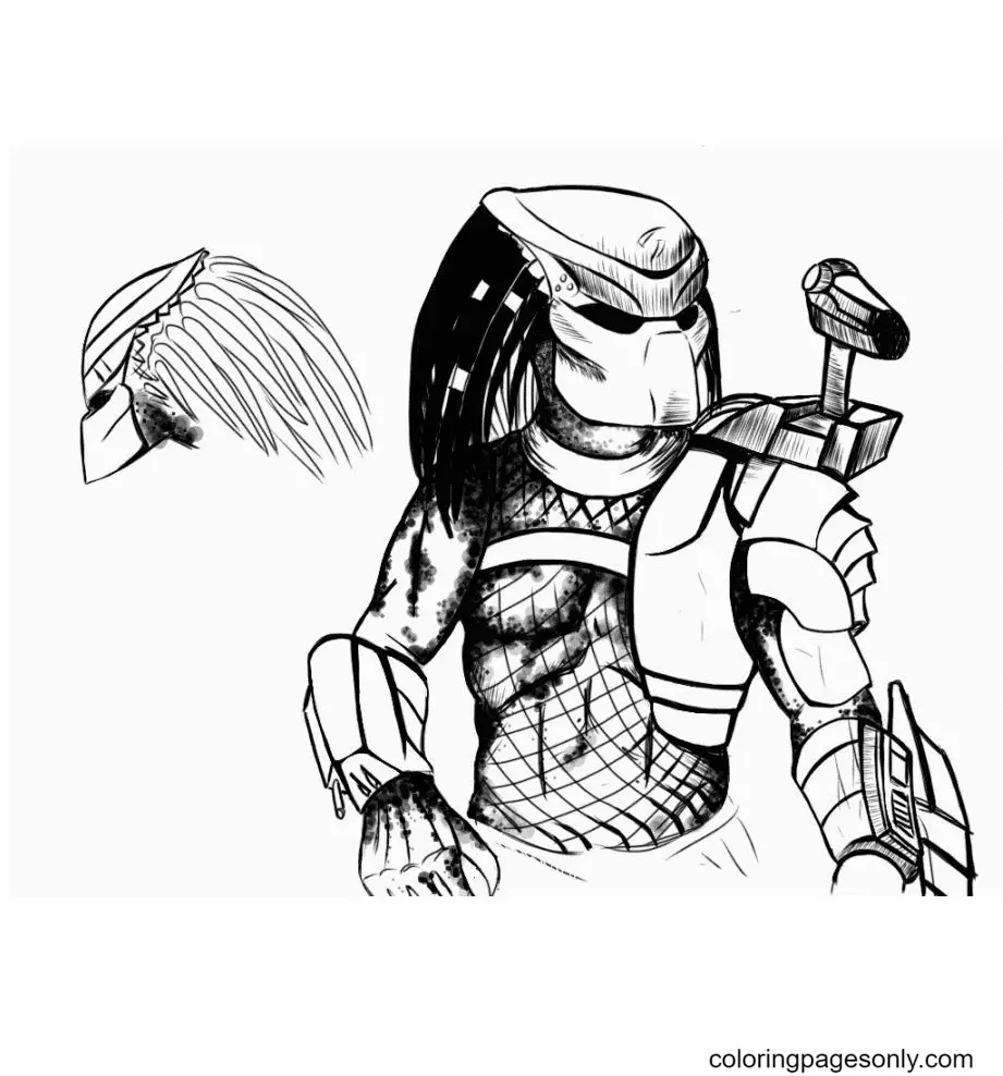 Desenhos de Predador Para Colorir 36