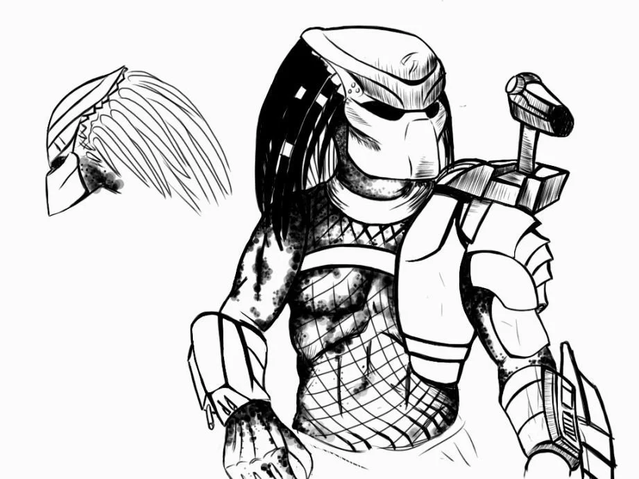 Predator Ausmalbilder 81