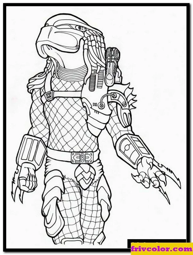Predator Ausmalbilder 83